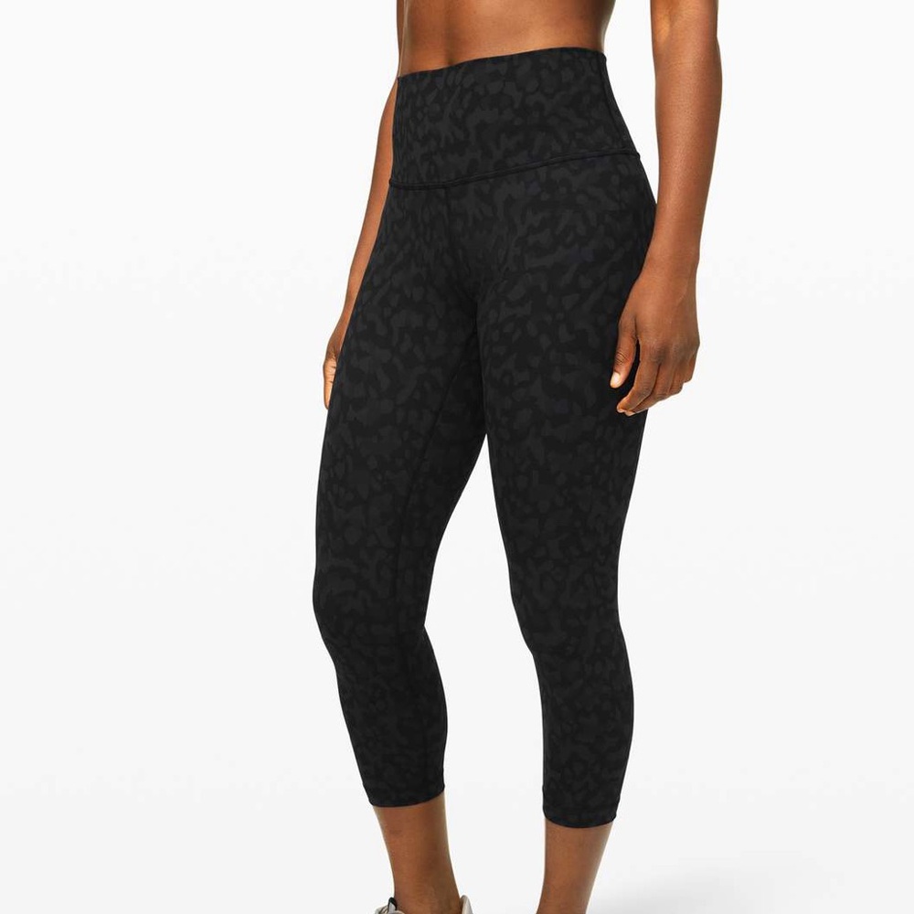 Lululemon Wunder Under Crop High-Rise *Full-On Luxtreme 23" Formation Camo 4